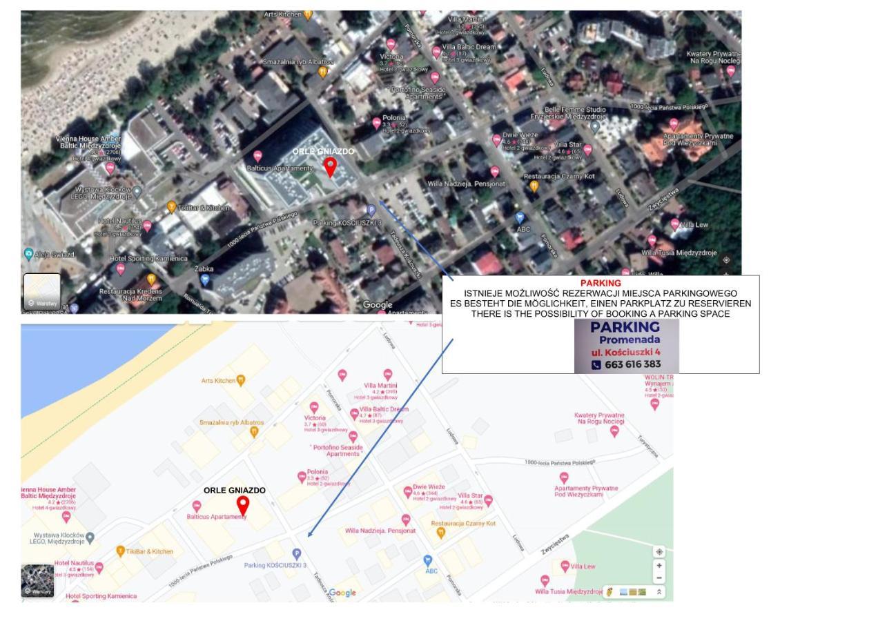 Orle Gniazdo Apartment เมียนซิดดรอแย ภายนอก รูปภาพ